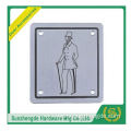 BTB SSP-017SS Brass Apartment Toilet Sign